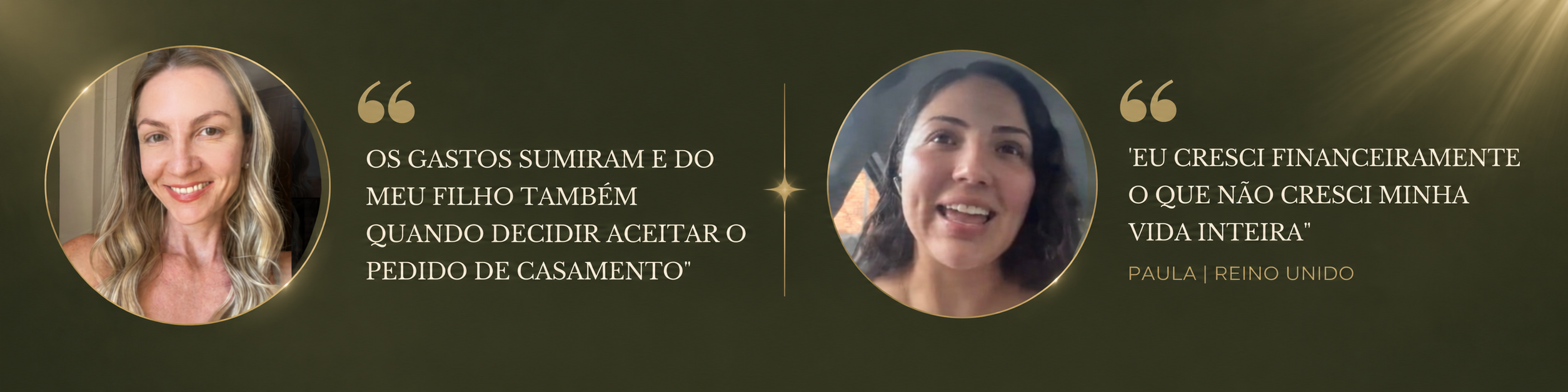 Resultados reais — Workshop Destrave sua Prosperidade
